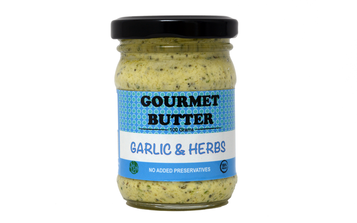 Garlic and Fresh Herbs Butter - Earthy Bliss