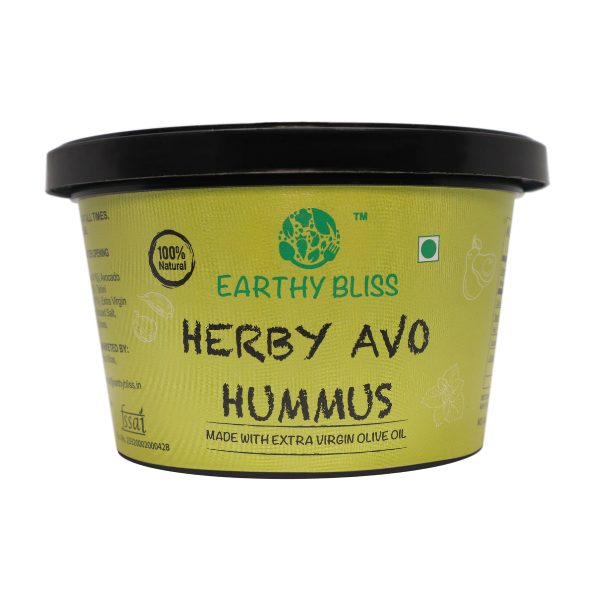 Herby Avo Hummus - Earthy Bliss