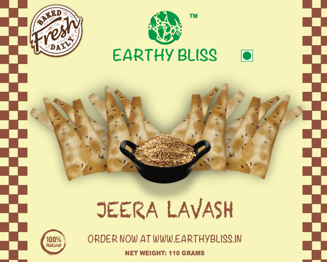 Jeera Lavash - Earthy Bliss