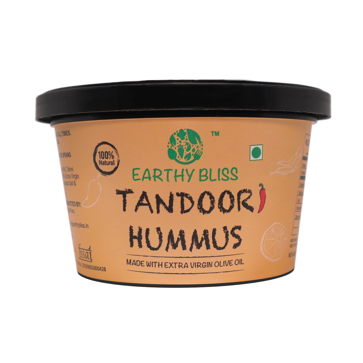 Tandoori Hummus - Earthy Bliss