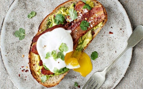 Avocado Hummus Toast