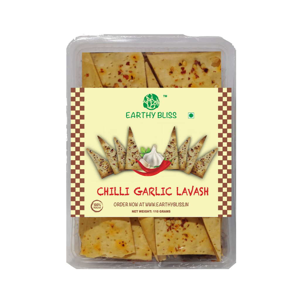 Classic Hummus & Chilli Garlic Flatbread