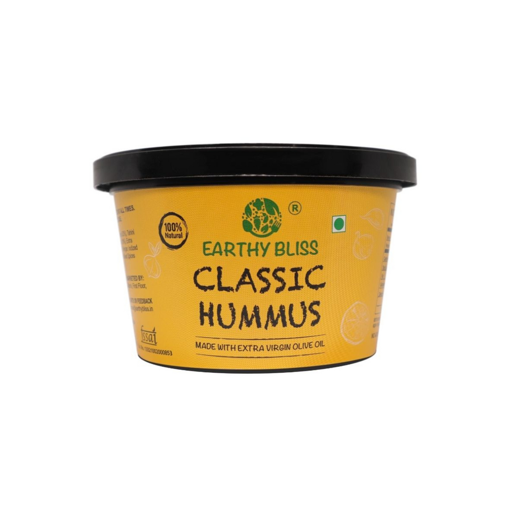 Classic Hummus & Chilli Garlic Flatbread