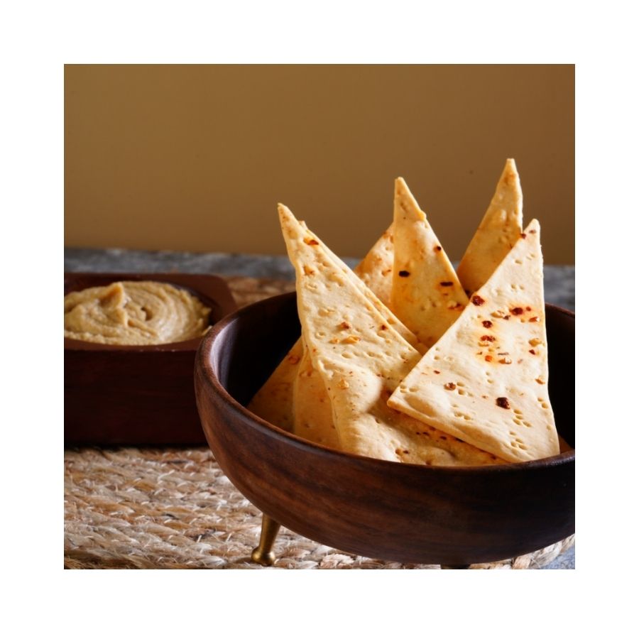 Chilli Garlic Lavash - Earthy Bliss