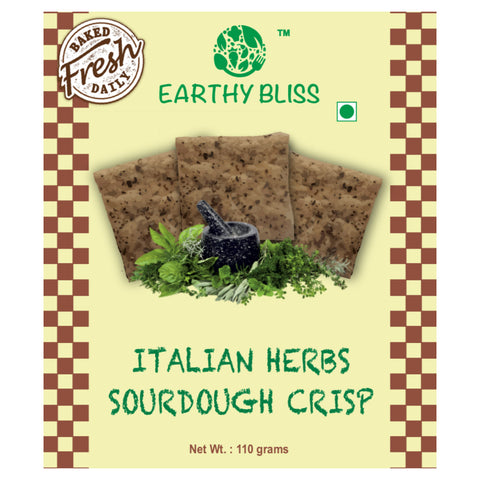 Italian Herb Sourdough Crisps