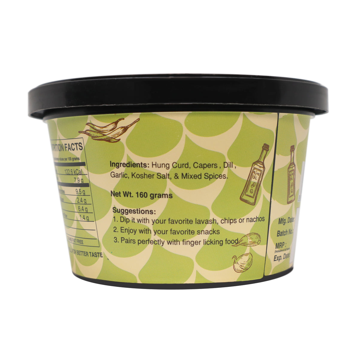 Capers Tzatziki - Earthy Bliss