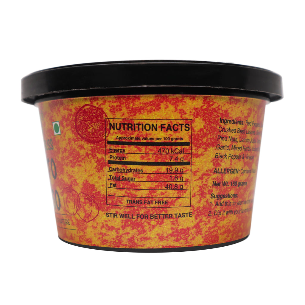 Pesto Rosso - Earthy Bliss