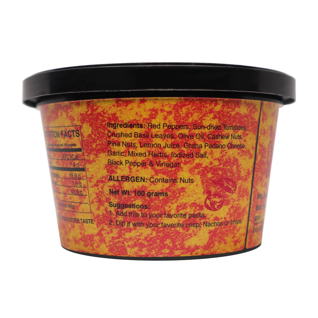 Pesto Rosso - Earthy Bliss