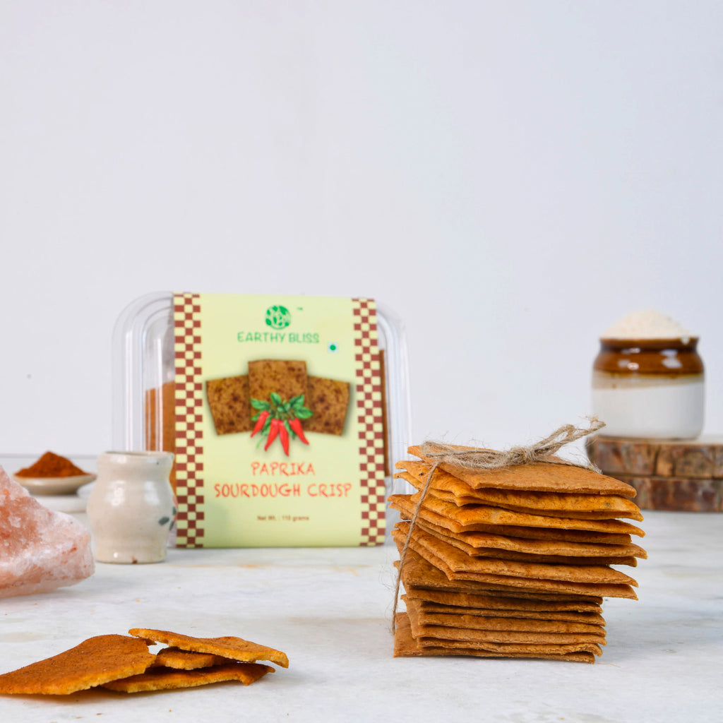 Paprika Sourdough Crisp - Earthy Bliss